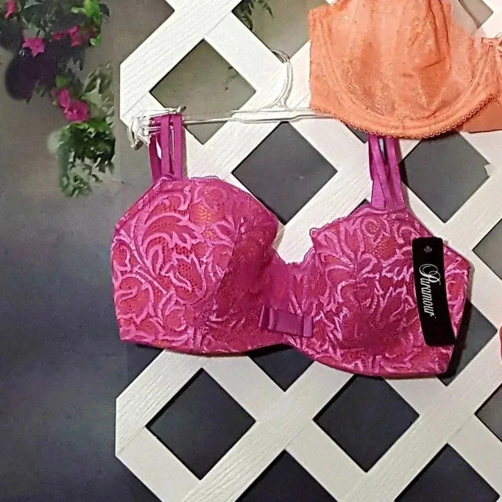 36DDD Paramour 135021 Sophia Contour Cut‎ & Sew UW Bra NWT - Picture 13 of 16